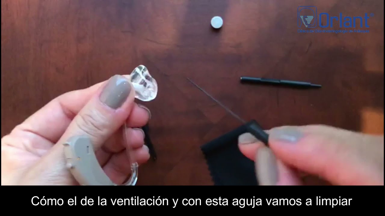 Limpieza Audífono Widex Daily 50 9 molde y Manguera Pila 13 / Clínica Orlant