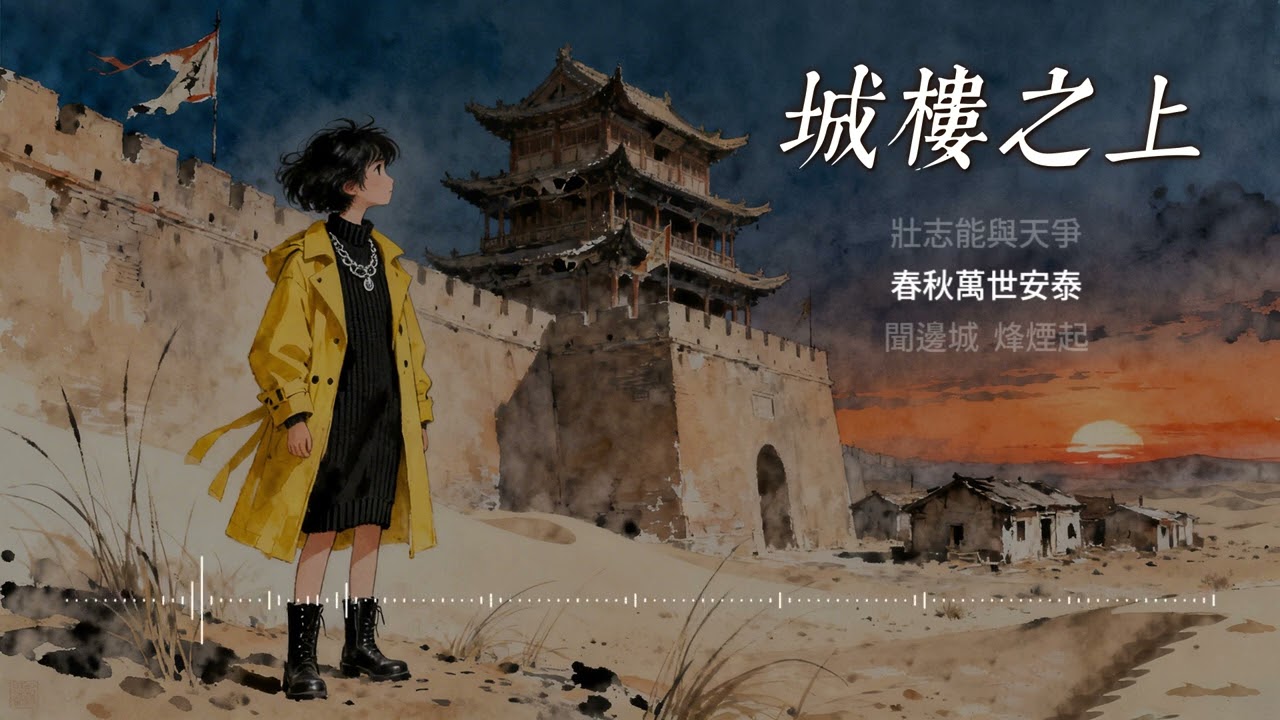 536 城樓之上  #ai音樂創作 #中國風歌曲 #江山如此多嬌 #aimusic