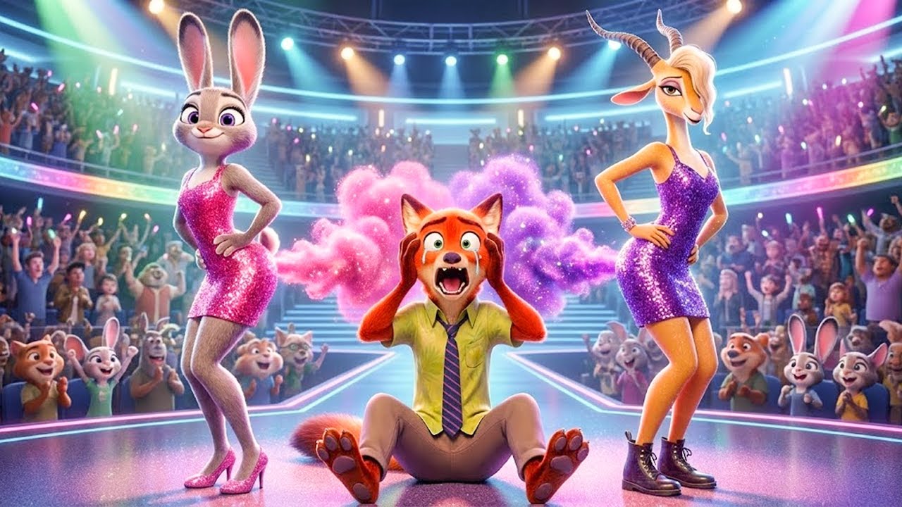 😱 Judy vs Gazzelle in The Gas Championship | 🏆 Who Won The Game ? - New Zootopia