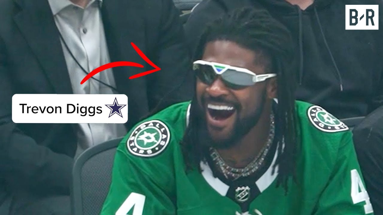 Cowboys' Trevon Diggs Mic'd Up for Stars vs. Oilers NHL WCF Game 1 🎤