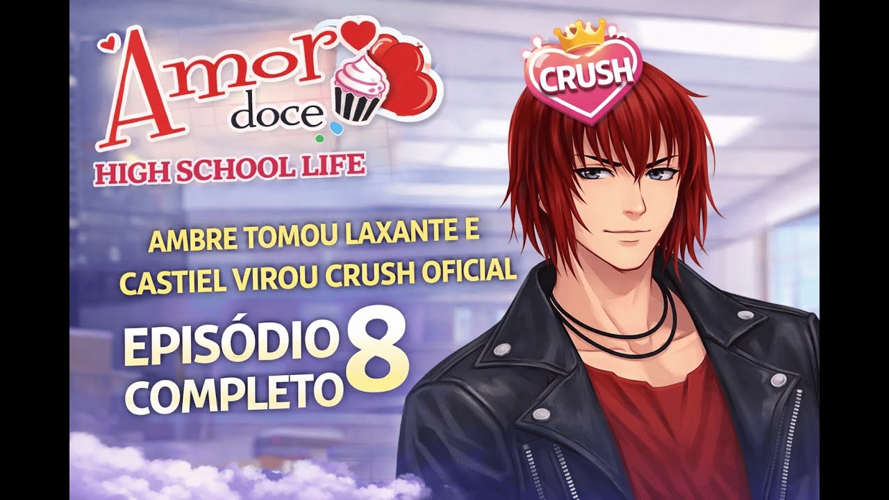 Roubou meu lanche e me vinguei – Episódio 8 | Rota Castiel Amor Doce High School Life