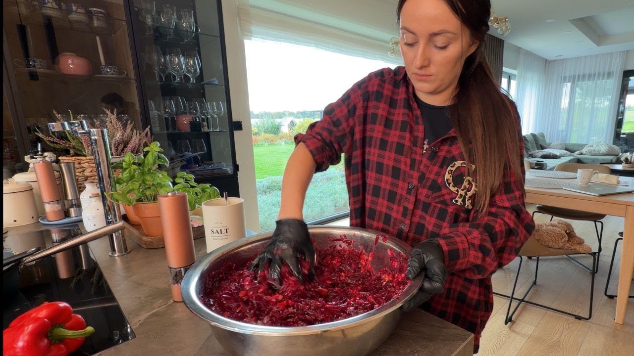 BURACZKI Z PAPRYKĄ NA ZIMĘ 🌶️ PYSZNY DOMOWY PRZEPIS KROK PO KROKU!