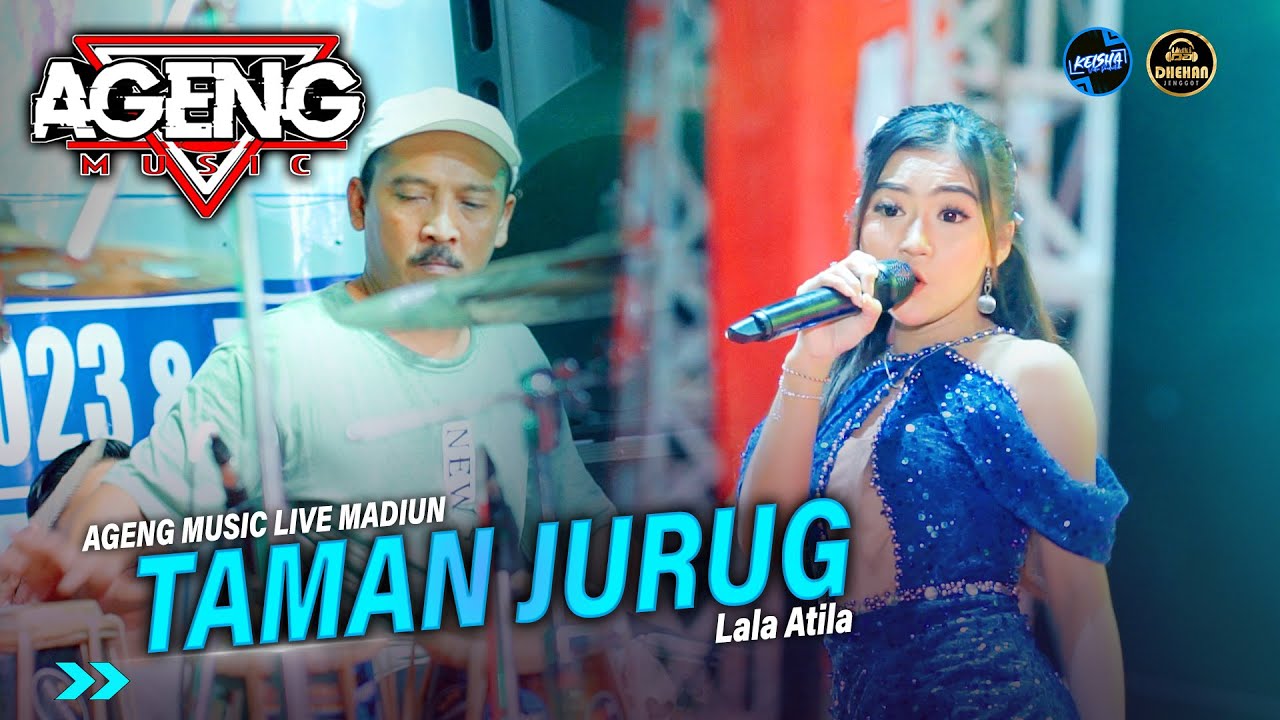TAMAN JURUG - Lala Atila ft Ageng Music || Live Alun Alun Madiun