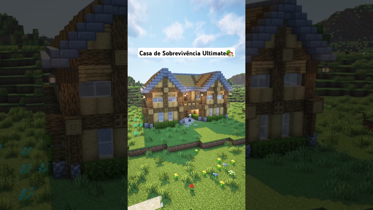 Casa de Sobrevivência Ultimate🏡 Minecraft Tutorial 