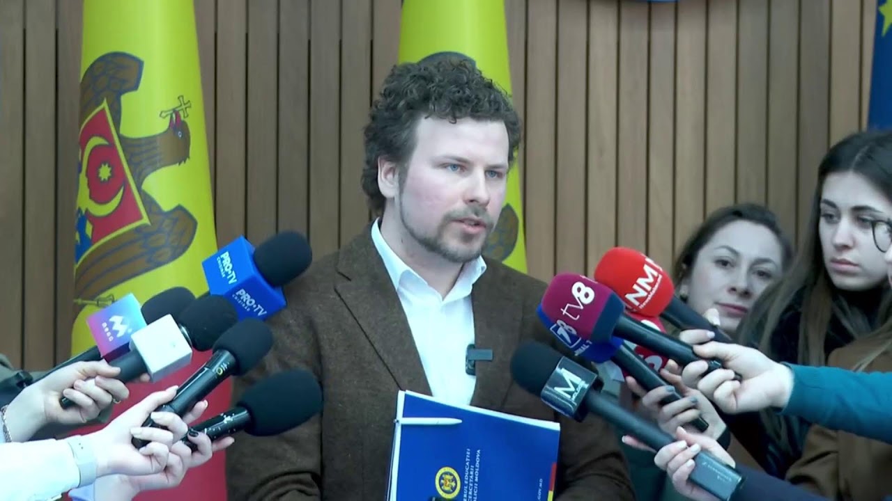 Conferința ministrului educației și cercetării al Republicii Moldova, Dan Perciun, după ședința CSE