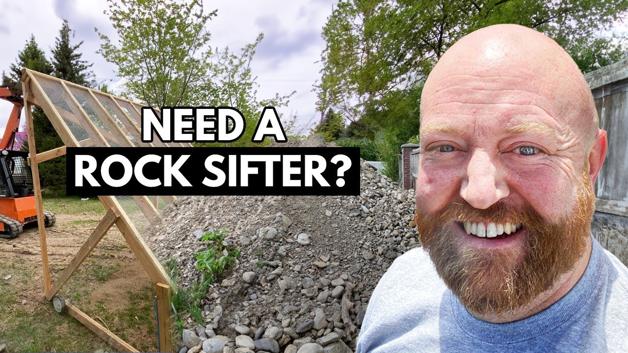 How To Sift Rocks From Dirt | Build a Rock Screen