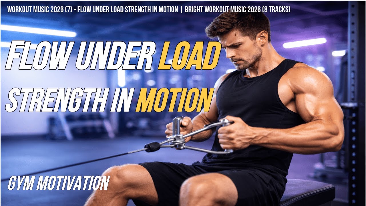 Workout Music 2026 (7) - FLOW UNDER LOAD 💪 Strength in Motion | Bright Workout Music 2026 (8 Tracks)