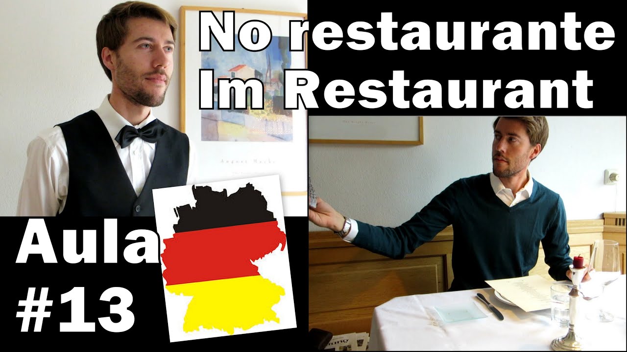 Aula de alemão #13 | NO RESTAURANTE