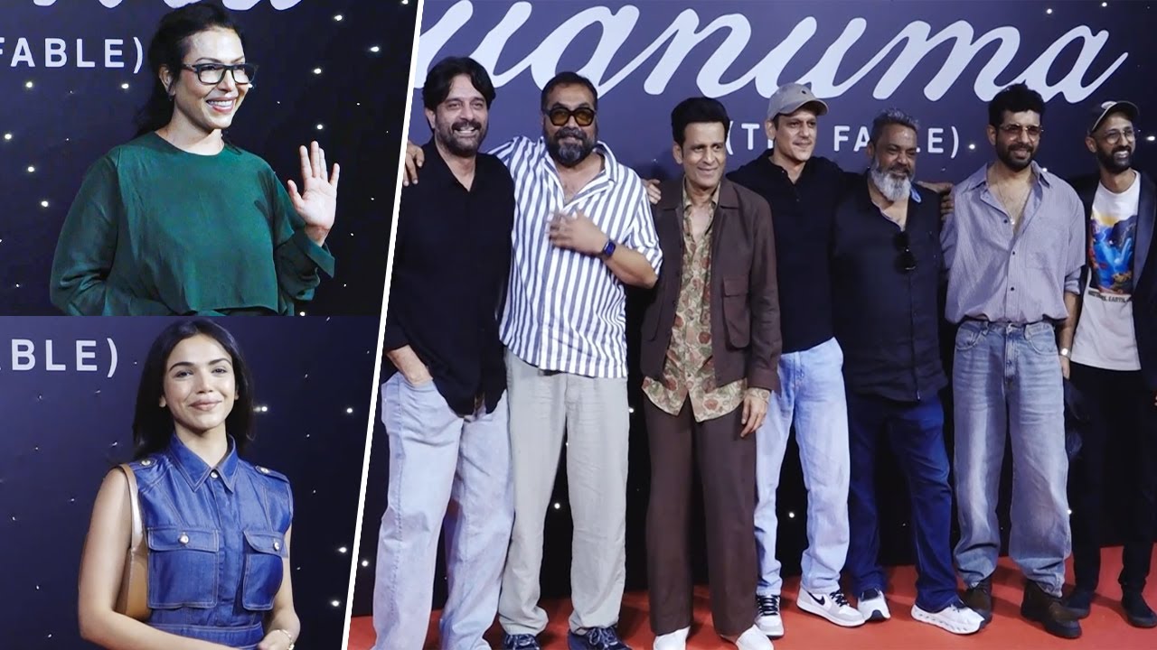 JUGNUMA Screening: Manoj Bajpayee, Anurag Kashyap, Jaideep Ahlawat, Vijay, Vineet, Shriya & Shilpa