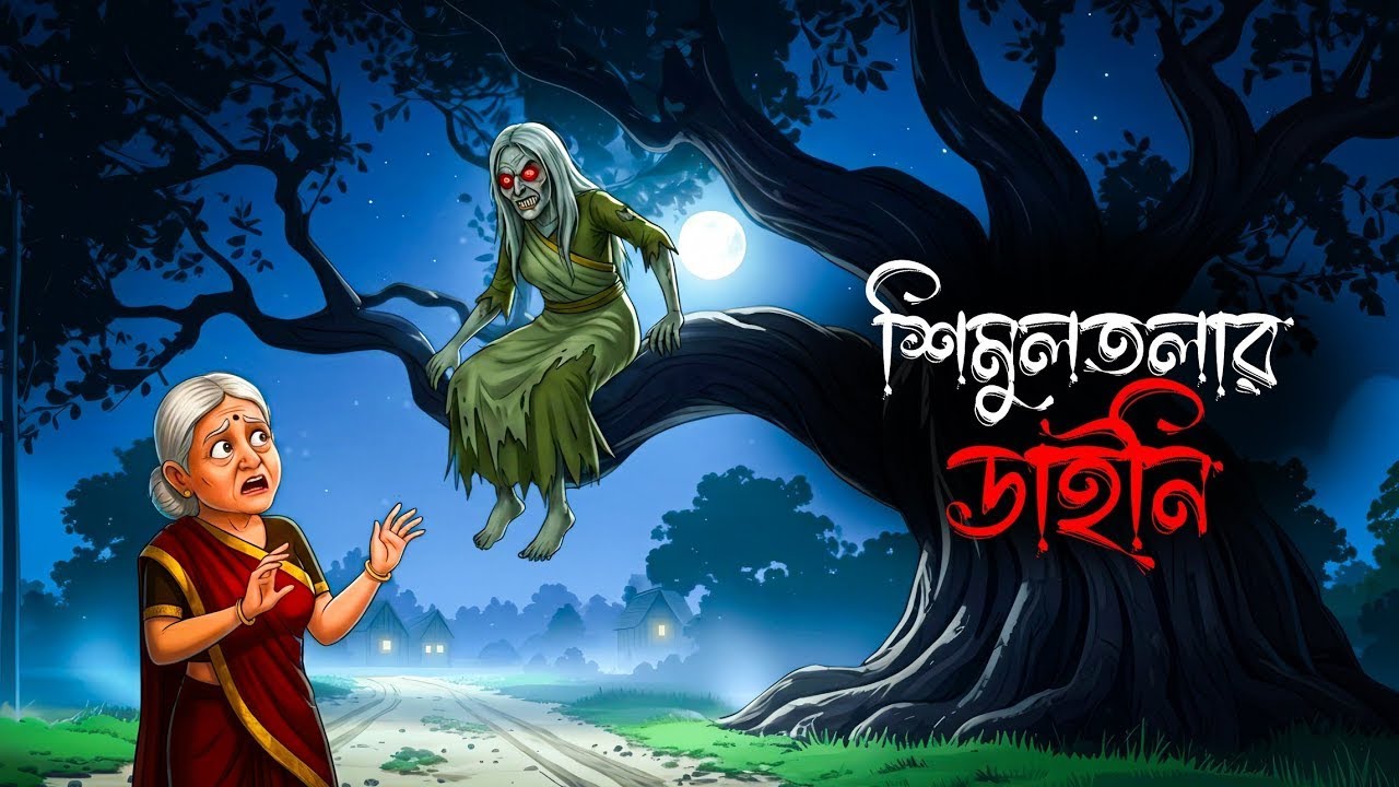 🧙 শিমুল তলার ডাইনি || বাংলা কার্টুন || ভুতের কাটুন || pogo cartoon || vuter golpo  ||