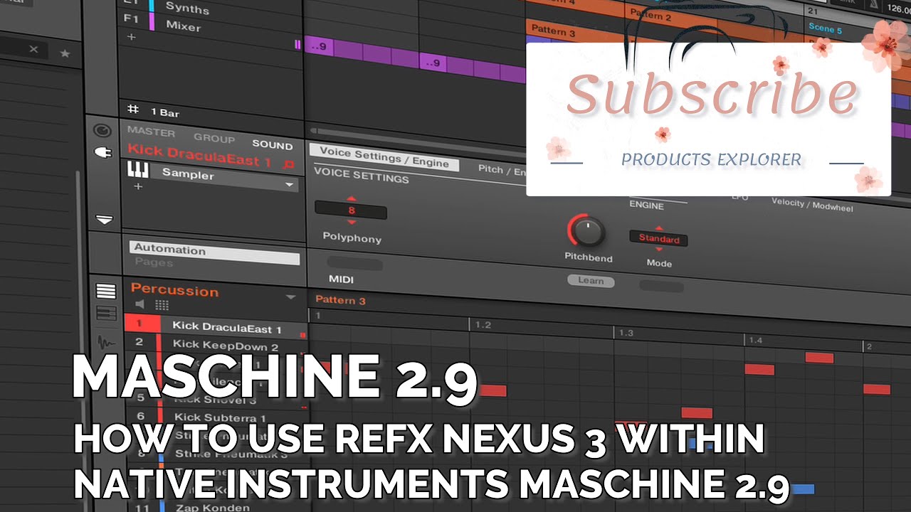 How to Use reFX Nexus 3 Within Native Instruments Maschine 2.9 [How to]
