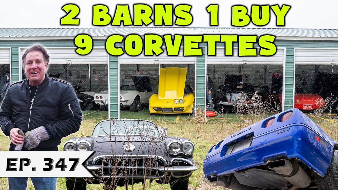 Coffee Walk | Double Barn Find: 9 Vintage Corvettes in South Texas!