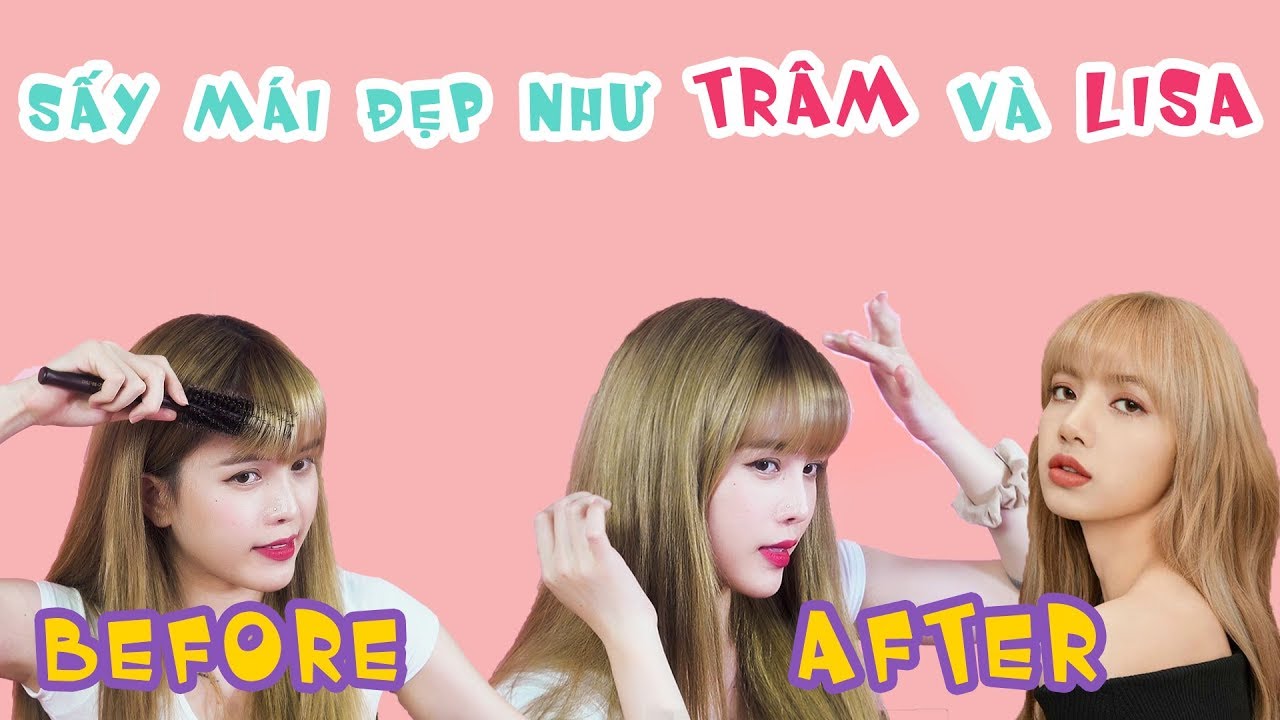 Sấy tóc đẹp như Trâm và Lisa - Dưỡng tóc bóng khoẻ / Thiều Bảo Trâm / Vlog