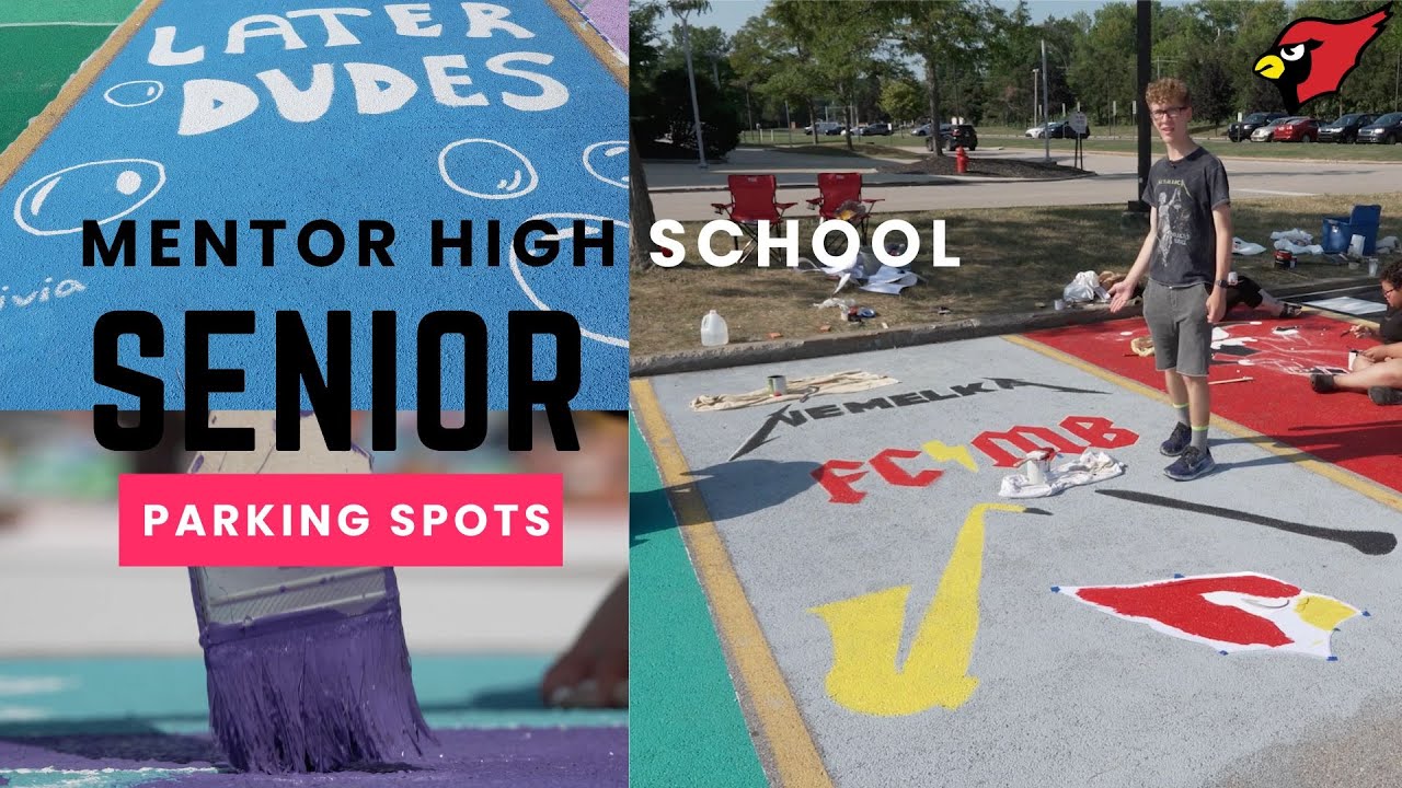 Mentor High School: Senior Parking Spots