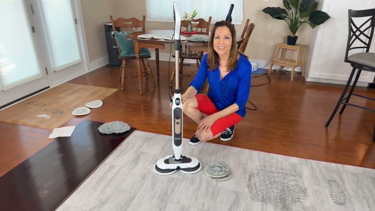 Паровая швабра Shark Steam & Scrub с технологией Steam Blaster на QVC