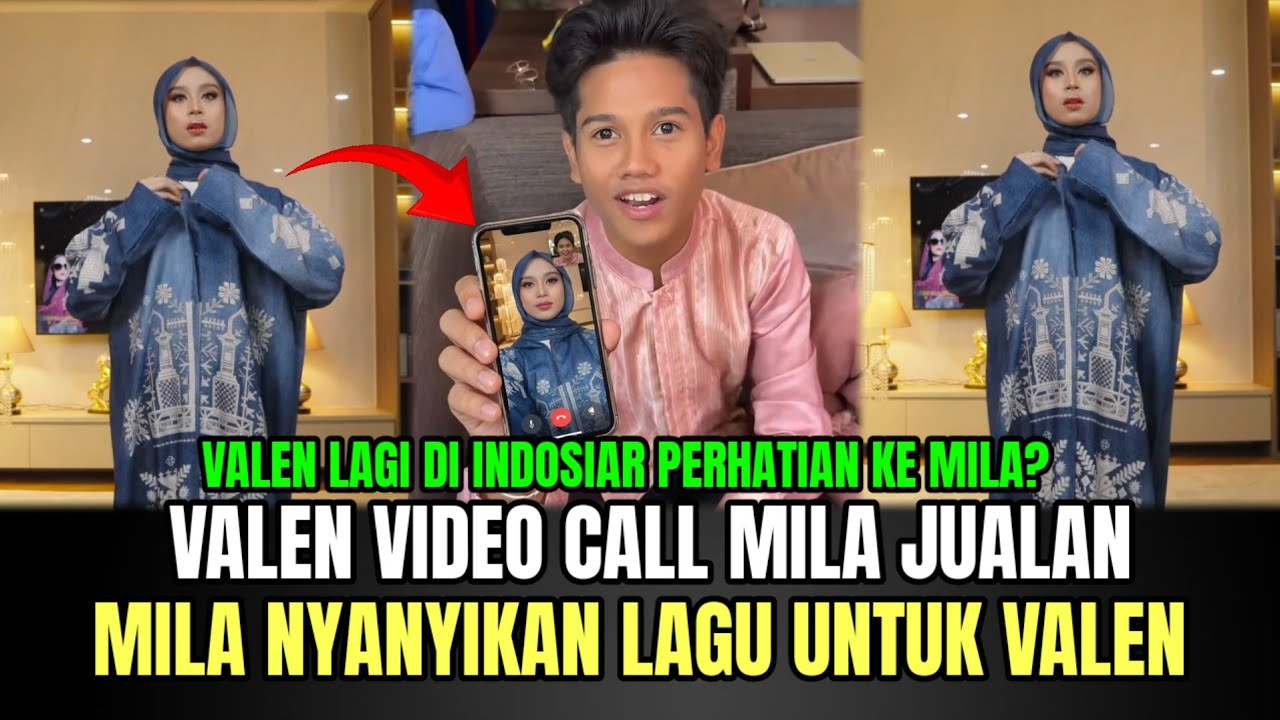 Valen Video Call Mila Jualan, Mila Nyanyikan Lagu Untuk Valen!