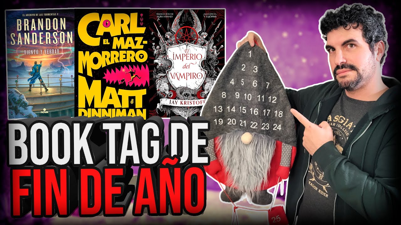 📚 &iquest;YA HA PASADO UN A&Ntilde;O? | BOOK TAG DE FIN DE A&Ntilde;O 2025 📚