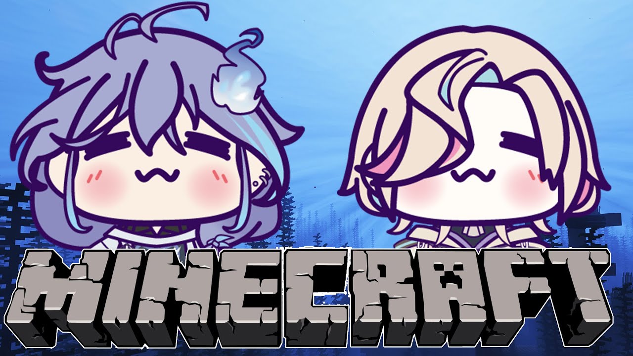 【 Minecraft | コラボ 】うゆとマイクラする！【 水無世燐央 l 羽継烏有 l UPROAR!! 】
