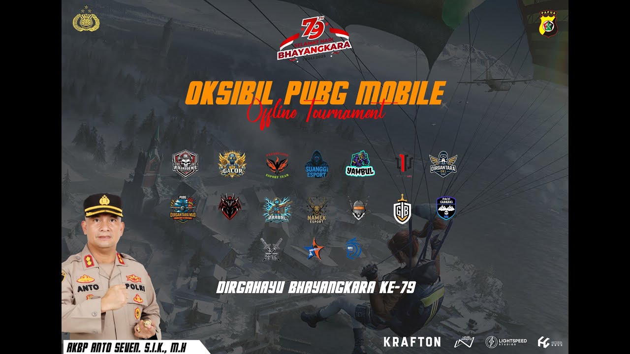 [LIVE] HUT BHAYANGKARA KE-79 | OKSIBIL PUBG MOBILE OFFLINE TOURNAMEN