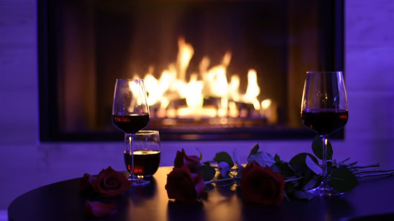 Romantic Music for Love Night as Emotional Energy Awakens in Deep Sensual Focus