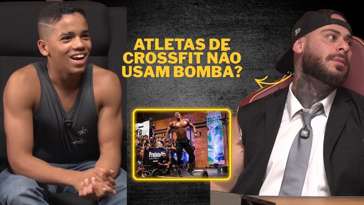 Léo Stronda não acredita que atletas de crossfit não usam bomba!