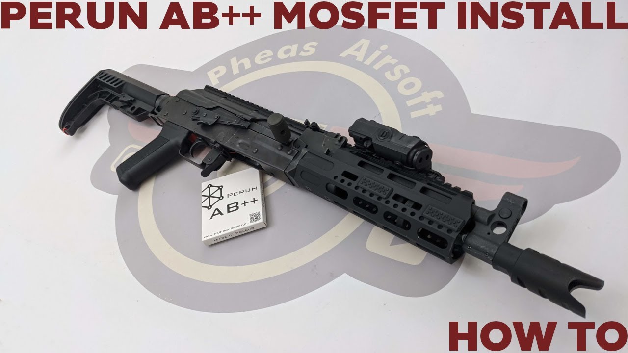 [HOW TO] PERUN AB++ MOSFET INSTALLATION - Nuprol Nomad Bravo AK version 3