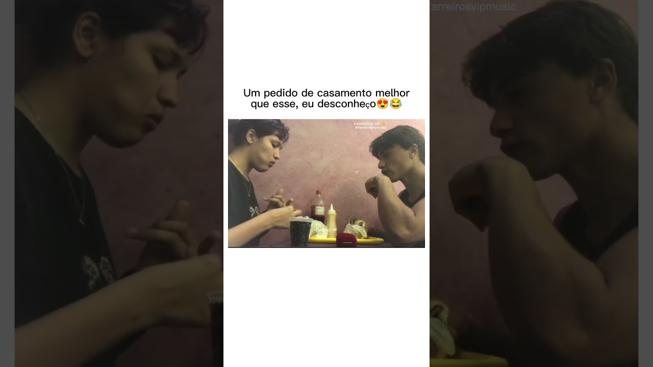 Um pedido de casamento melhor que esse, n&atilde;o tem