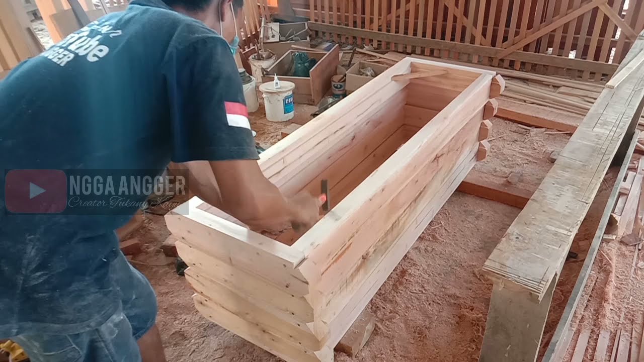 Cara membuat Kusen cendela dari Kayu|skill tukang Kayu
