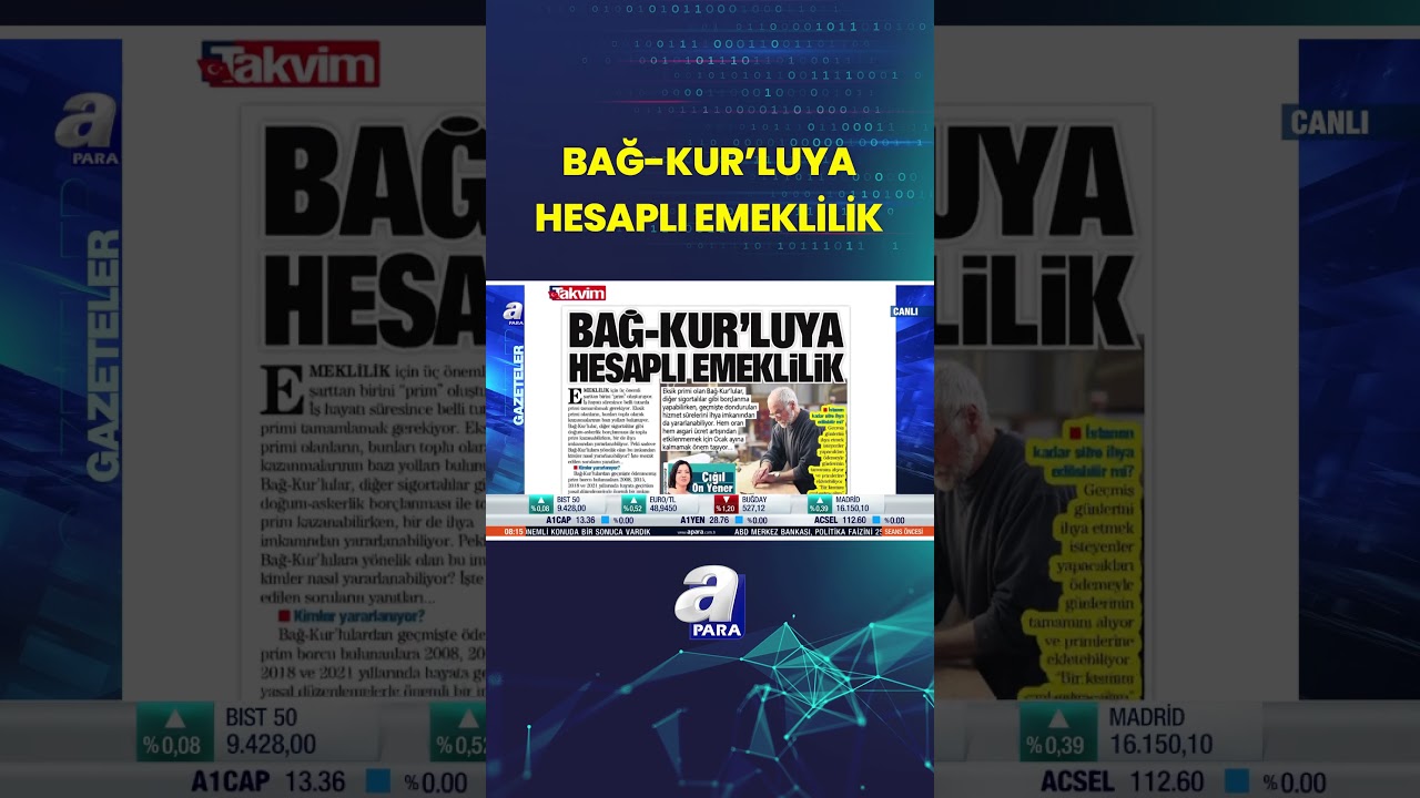 Bağ-Kur'luya Hesaplı Emeklilik! Kimler Yararlanıyor? #shorts #emekli