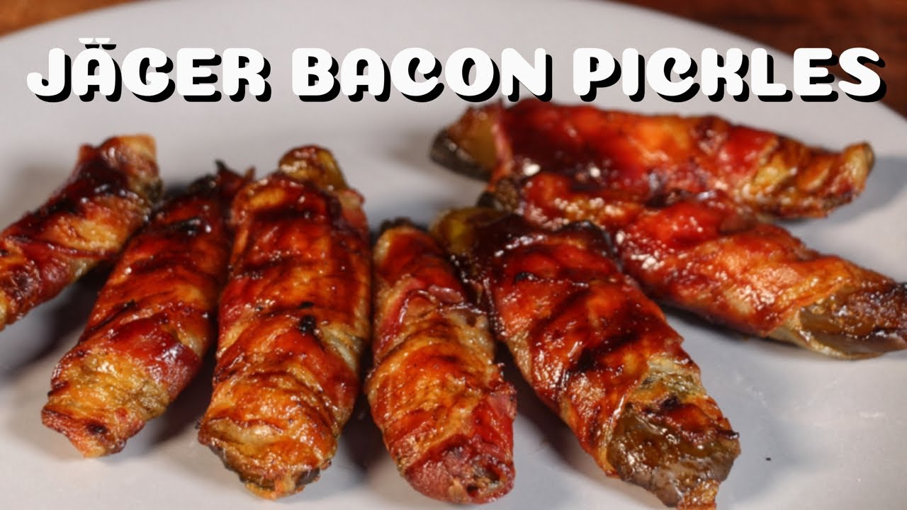 JÄGERMEISTER BACON STICKS - bestes FINGERFOOD vom GRILL - deutsches BBQ-Video - 0815BBQ