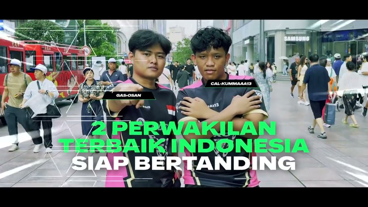 Perwakilan Indonesia di FC Pro Mobile Festival Shanghai 2025