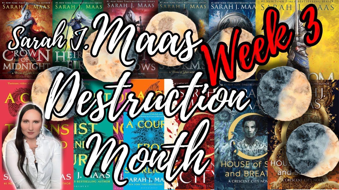 Massverse Reading Challenge 2024 - Week 3 Sarah J. Maas reading update #booktube
