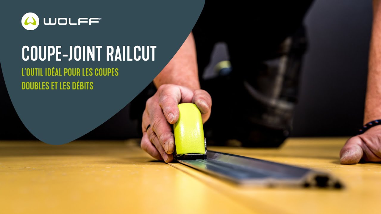 WOLFF | Coupe-joints Railcut | Outil de coupe