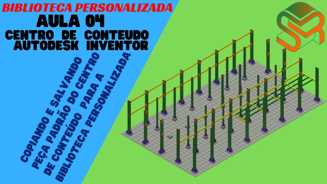 AULA 04 | BIBLIOTECA PERSONALIZADA NO AUTODESK INVENTOR