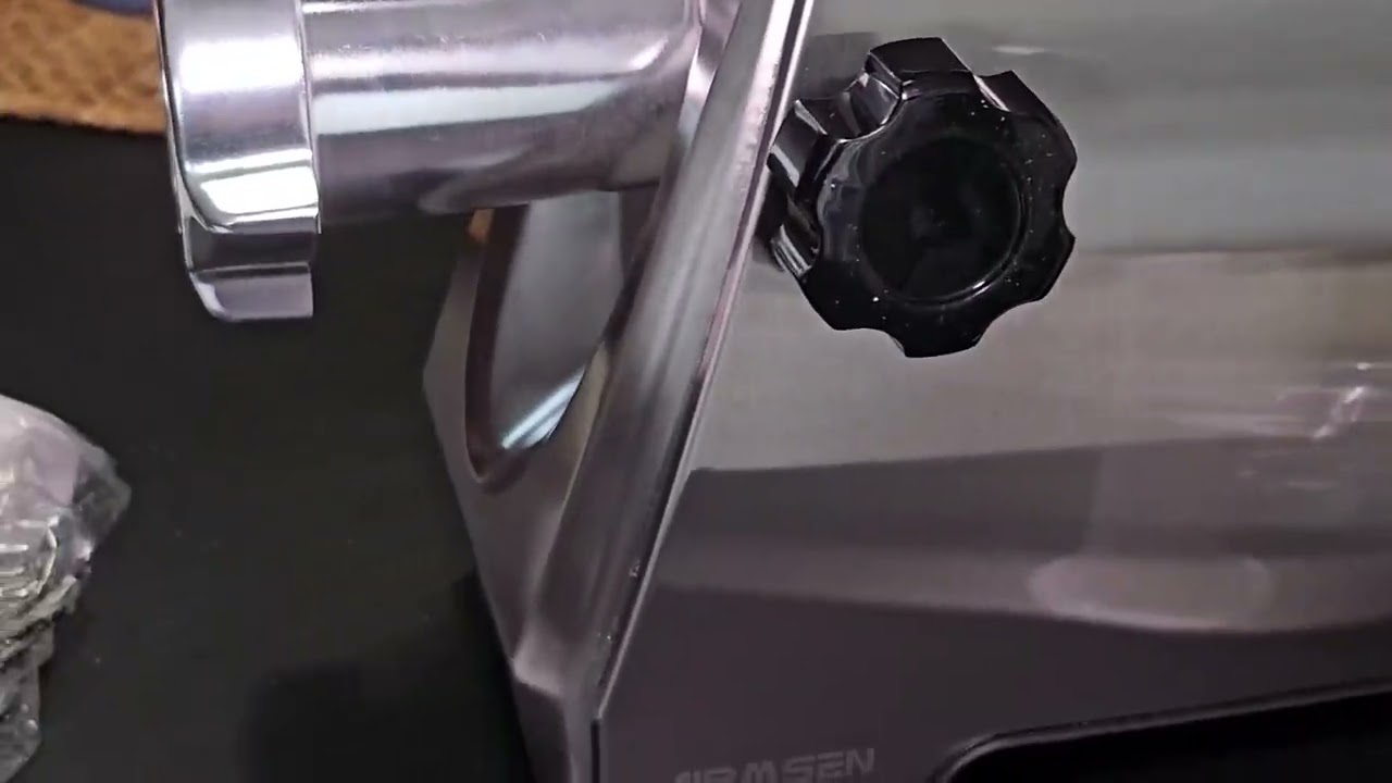 AIRMSEN Picadora de Carne Eléctrica Profesional 2 Cuchillas Acero, Impresionante Picadora