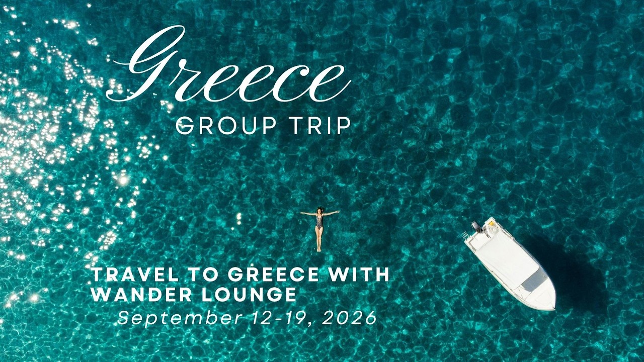 Wander Lounge Women's Greece Group Trip FAQ