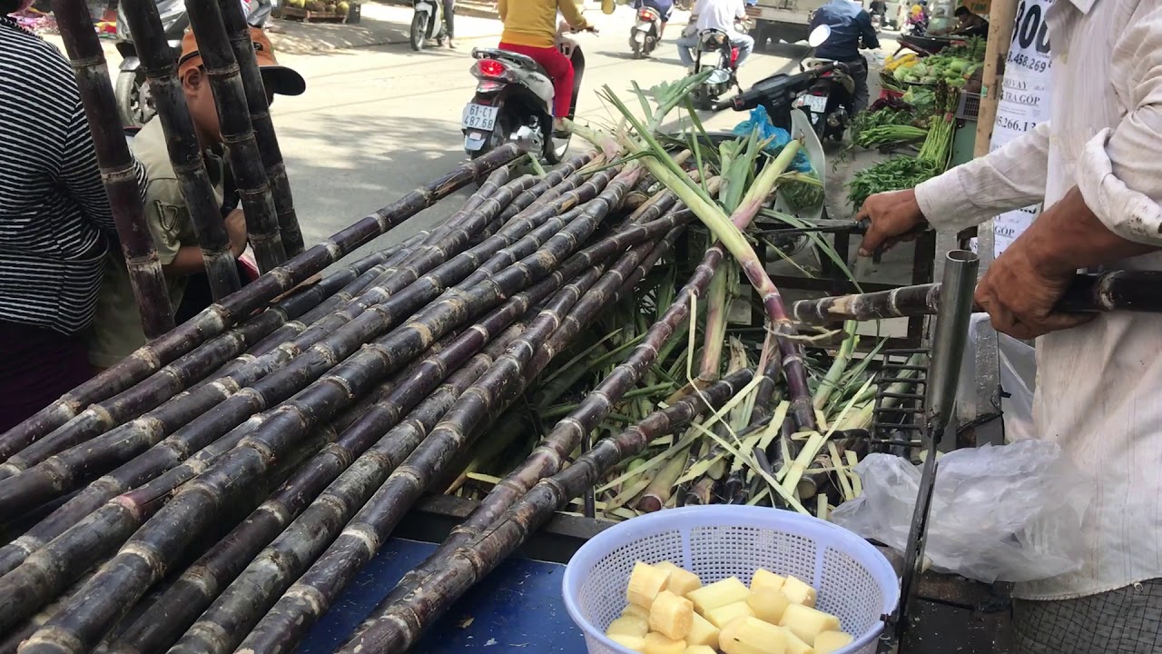 Cách Gọt Cây Mía Nhanh