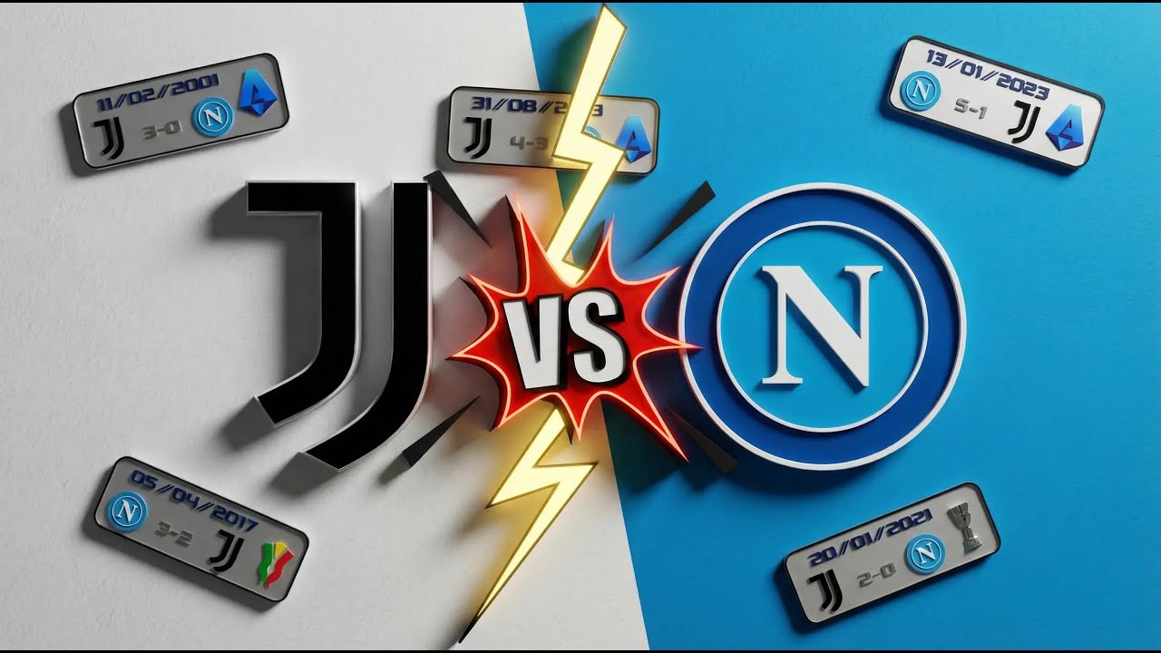 Juventus vs Napoli | 2000 / 2026 Head-to-head ⚽ All Matches