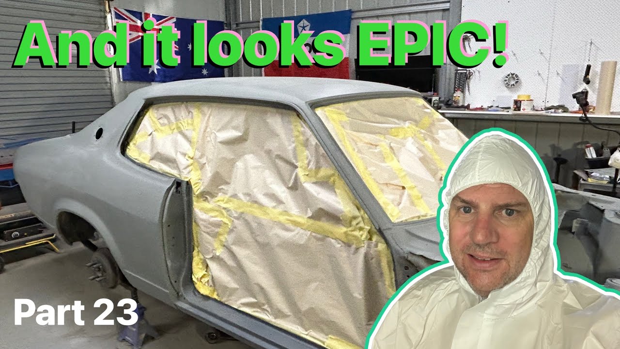 Two door classic car gets attacked by an Aussie in a white suit - Galant Hardtop EP23
