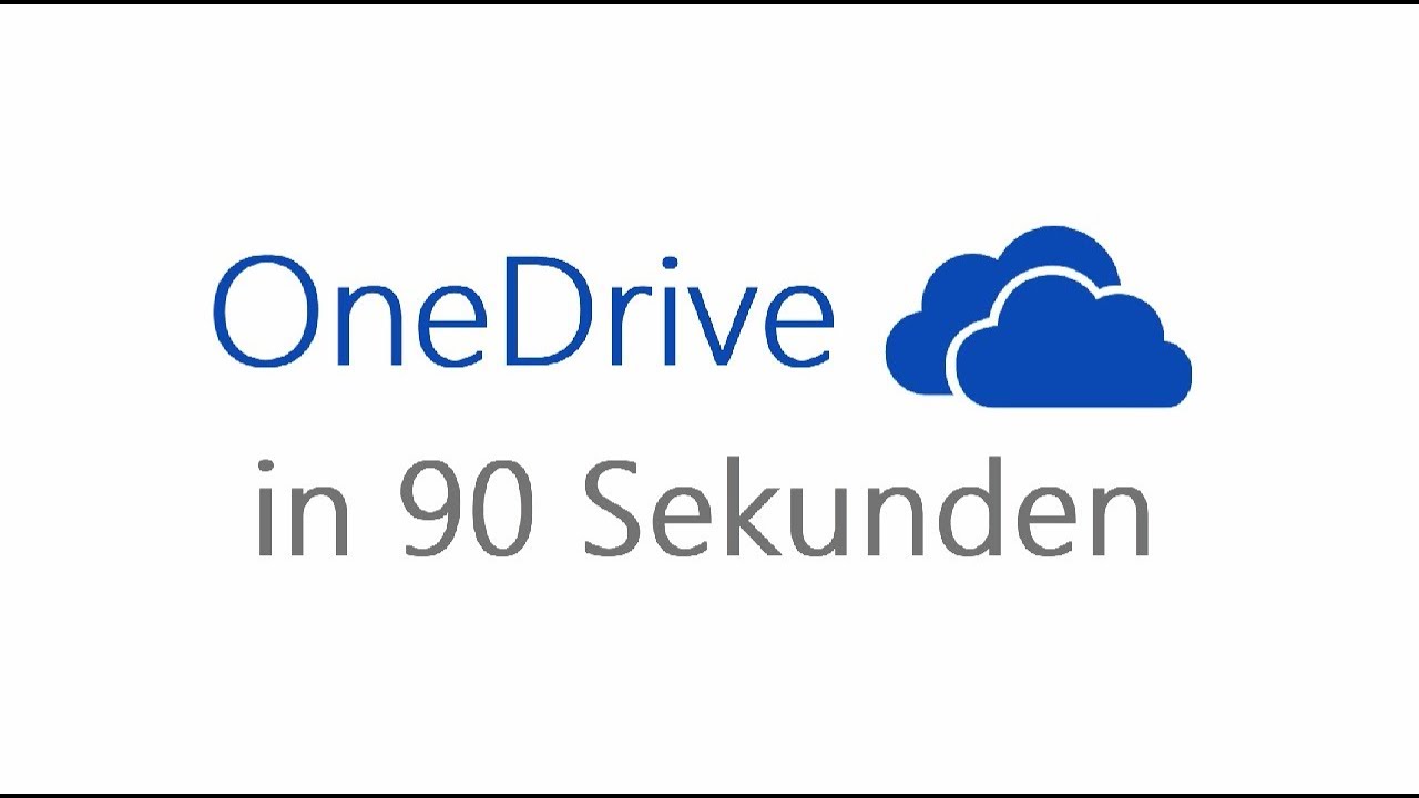 Microsoft Bildung - Erkl&auml;rvideo: OneDrive in 90 Sekunden