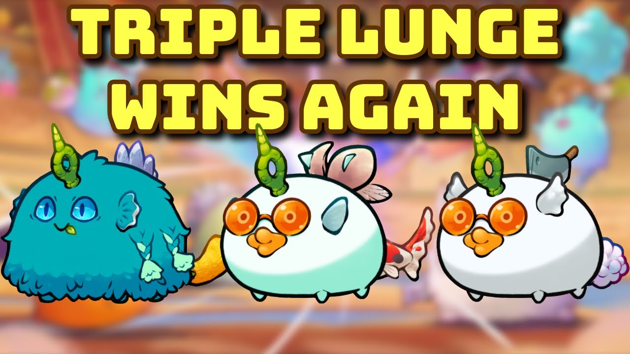 TRIPLE LUNGE JUST GOT STRONGER | Maystro Tutimon Wins Lunacian Standoff | Axie Classic