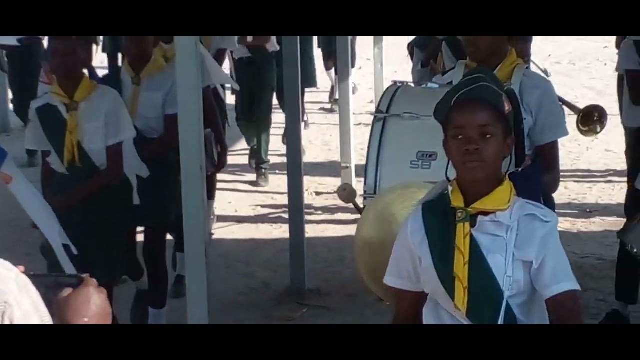Pathfinder Drill band-Bright Future private school,Namibia North Conference of SDA Church.