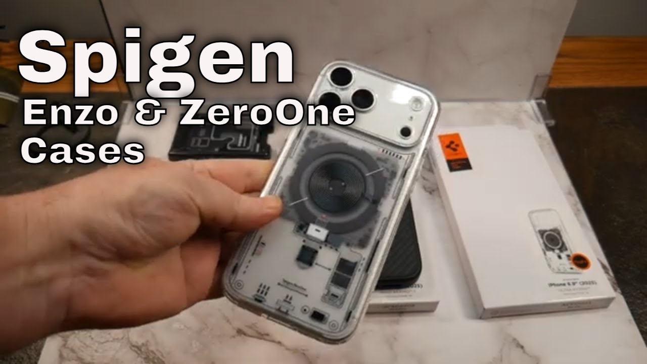 Чехлы Spigen Enzo и ZeroOne для iPhone 17 Pro Max