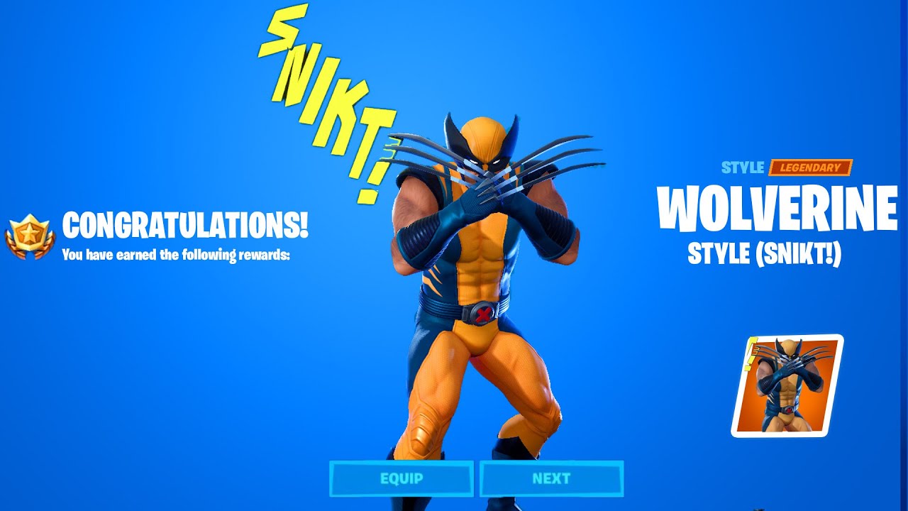 Wolverine Awakening Challenges Fortnite - ALL Wolverine CHALLENGES