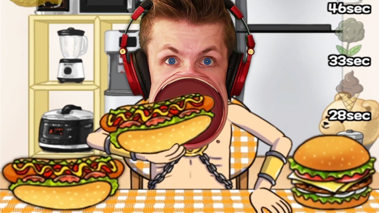 I PAID $89.99 to Eat a HOT DOG?! (Food Fighter Clicker)