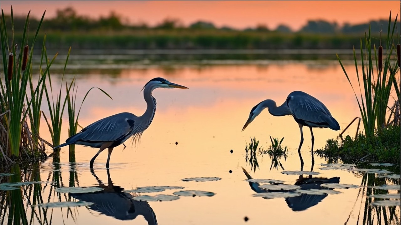 You&rsquo;ll Fall Asleep in Minutes &mdash; Spring Evening Pond with Birds & Soft Piano 🌙