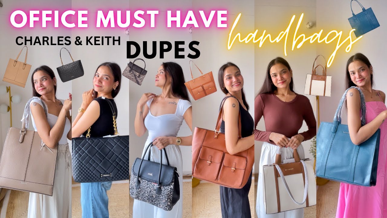 Must Have Office Handbags ✨CHARLES & KEITH dupes #handbag #amazon #bagcollection #bags #supii #dupe
