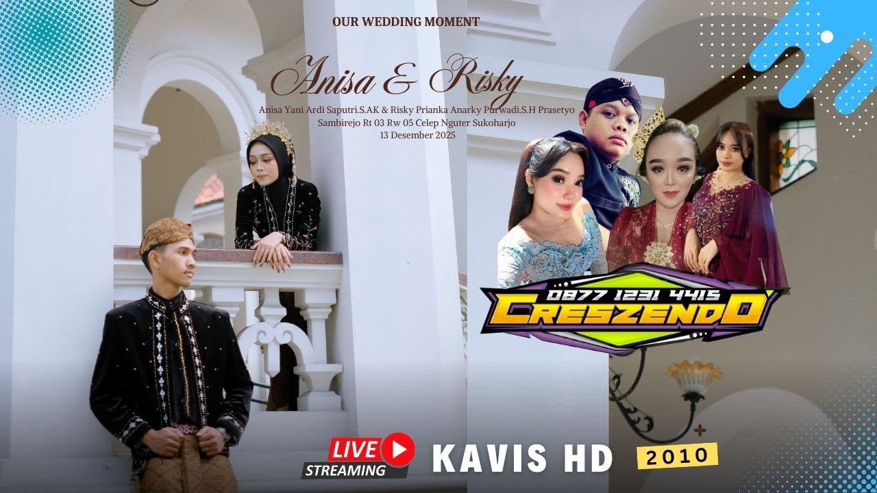 Live Campursari CRESZENDO  II Midodaren Anisa & Risky II Sambirejo 13 Desember 2025 II KAVIS 2010