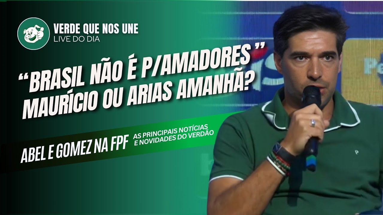 #AOVIVO | ABEL E GOMEZ NA ENTREVISTA DA FPF | ÁRBITROS DEFINIDOS | ATUAÇÃO DE MAURÍCIO GERA IMPASSE