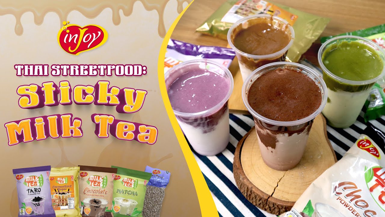 Thai Streetfood: Sticky Milk Tea | inJoy Philippines Official